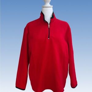 Jennifer Moore Red and Black Pullover size MP